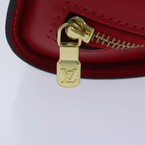 Louis Vuitton Dauphine Red Leather Clutch Bag (Pre-Owned) - Picture 9 of 16